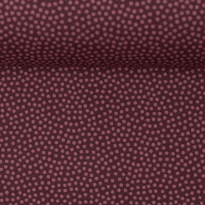 Dotty, Baumwolle Webware mit Punkten, altrosa/bordeaux...